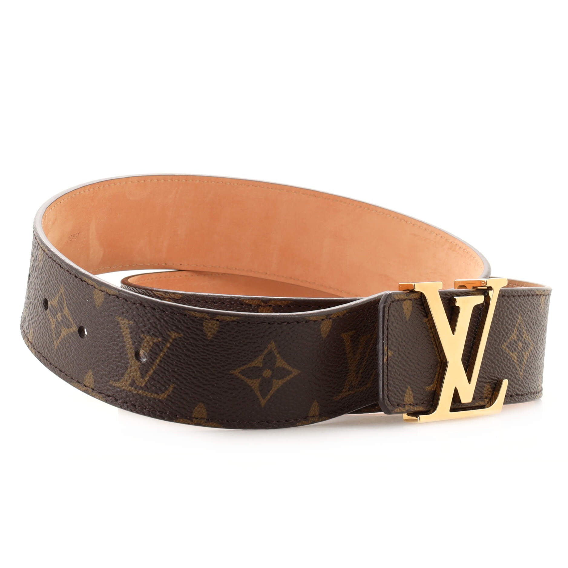 LV Initiales Belt Monogram Canvas Medium 85