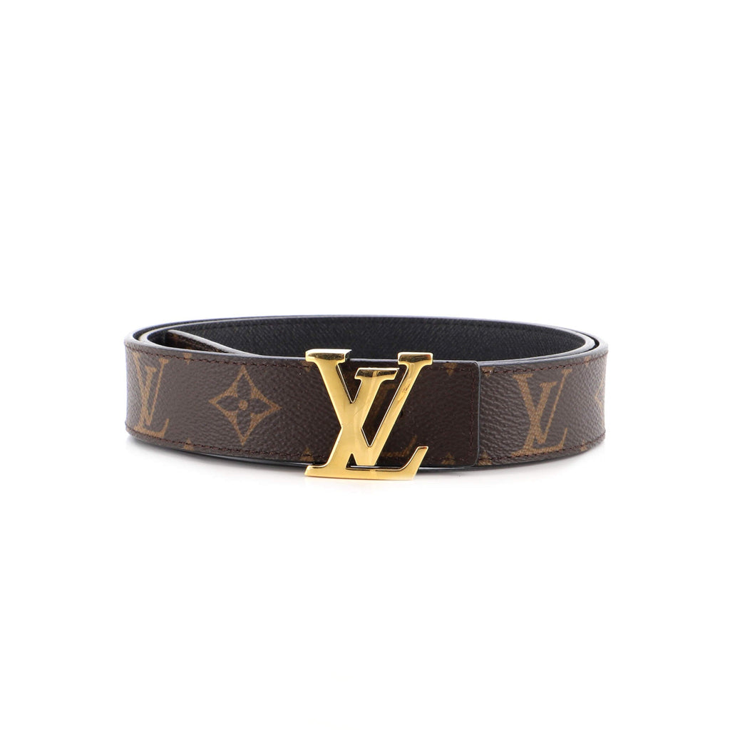 LV Initiales Reversible Belt Monogram Canvas and Leather Medium 85