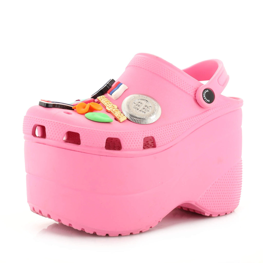 x Crocs Women's Slingback Platform Sandals Rubber