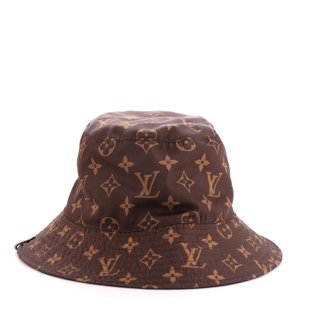 Bob Reversible Bucket Hat Monogram Nylon