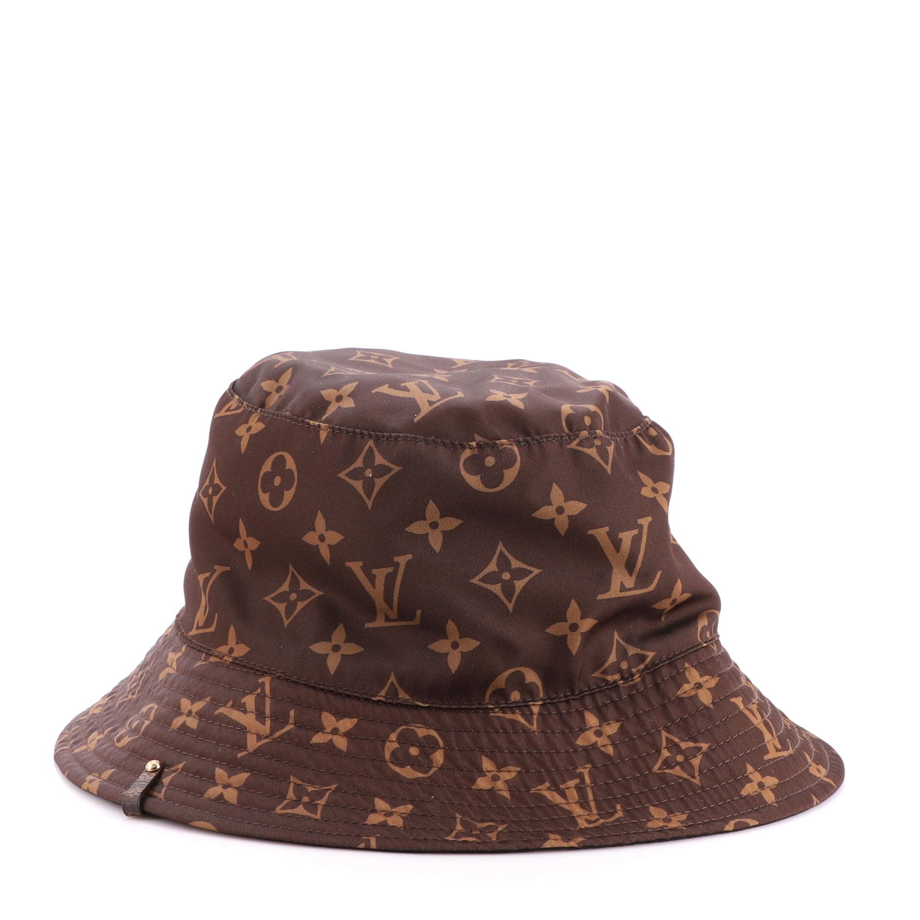 Bob Reversible Bucket Hat Monogram Nylon