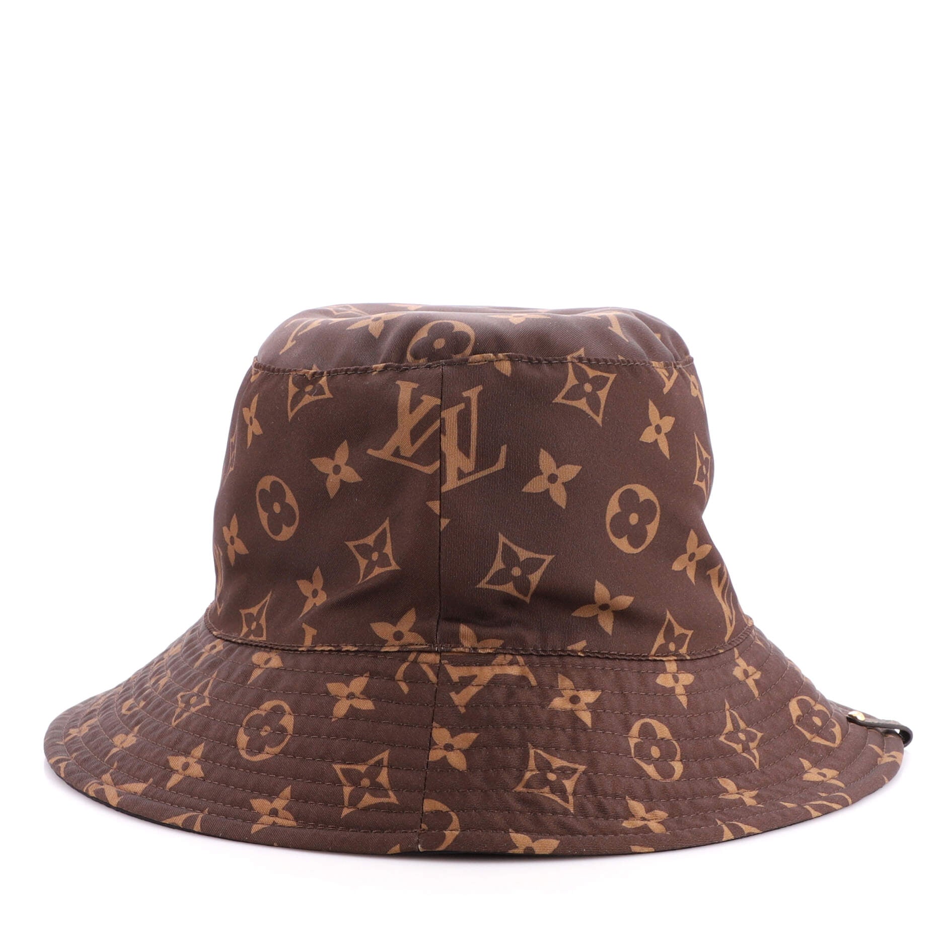 Bob Reversible Bucket Hat Monogram Nylon