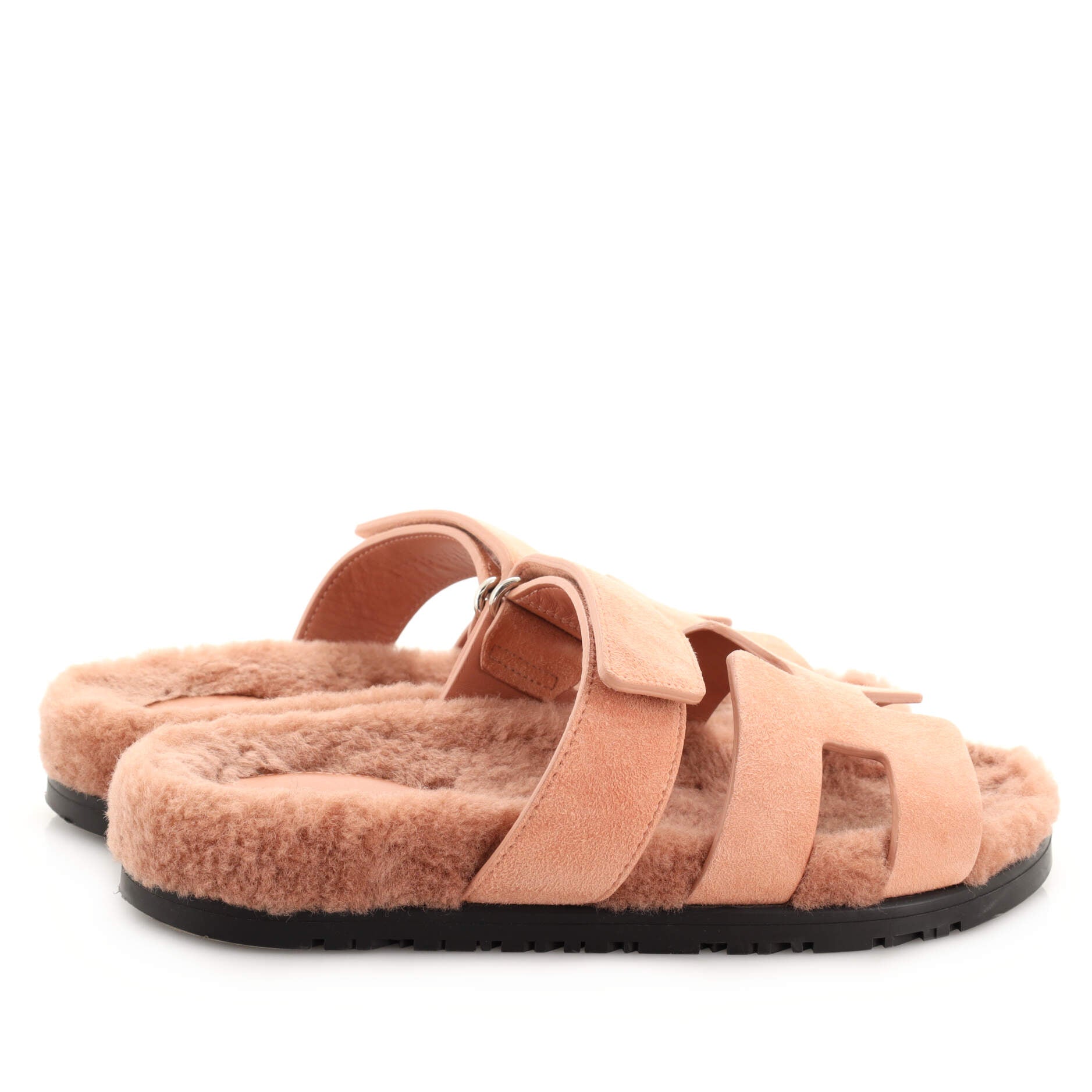 Women's Chypre Sandals Suede with Shearling