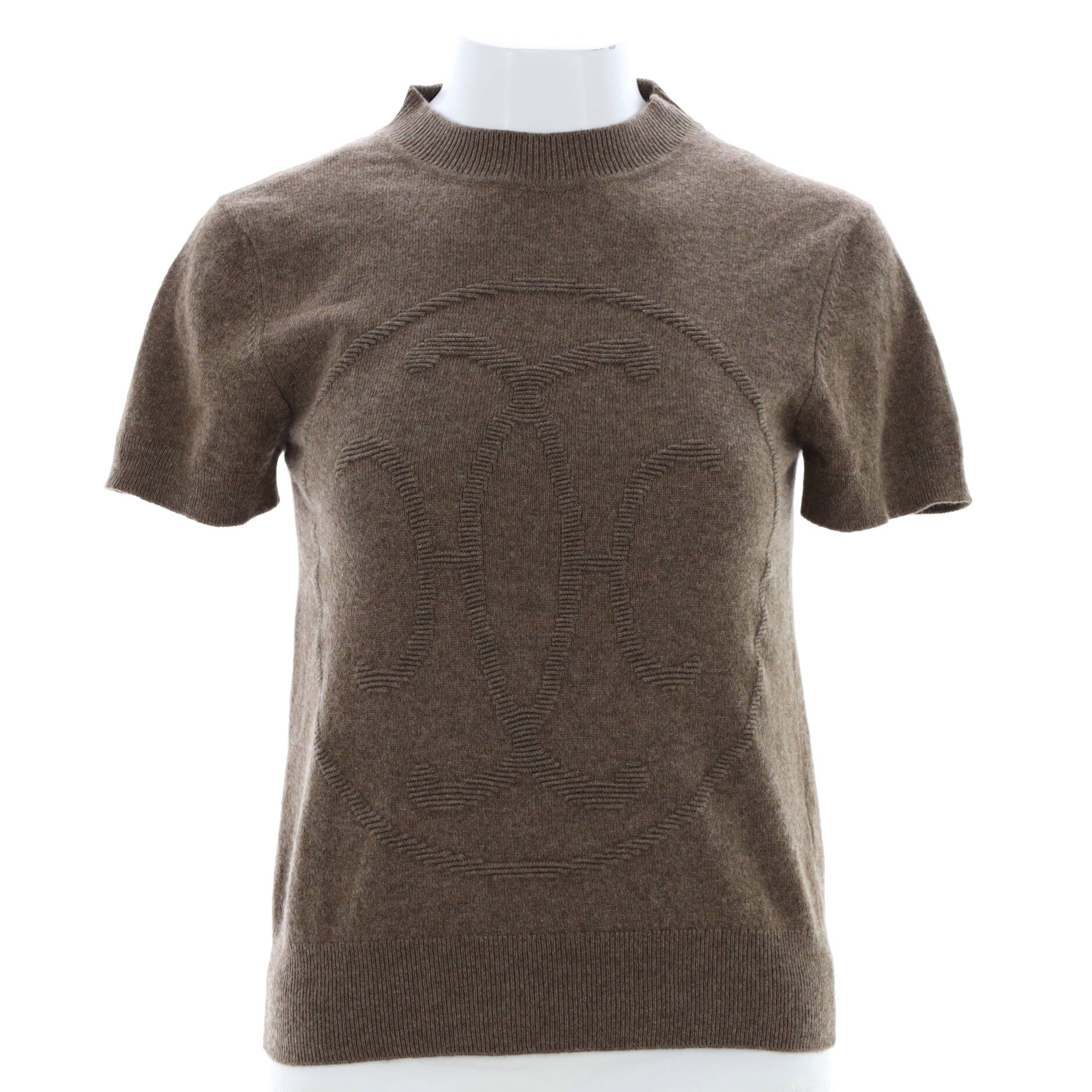 Women's H Lift Short Sleeve Sweater Cashmere