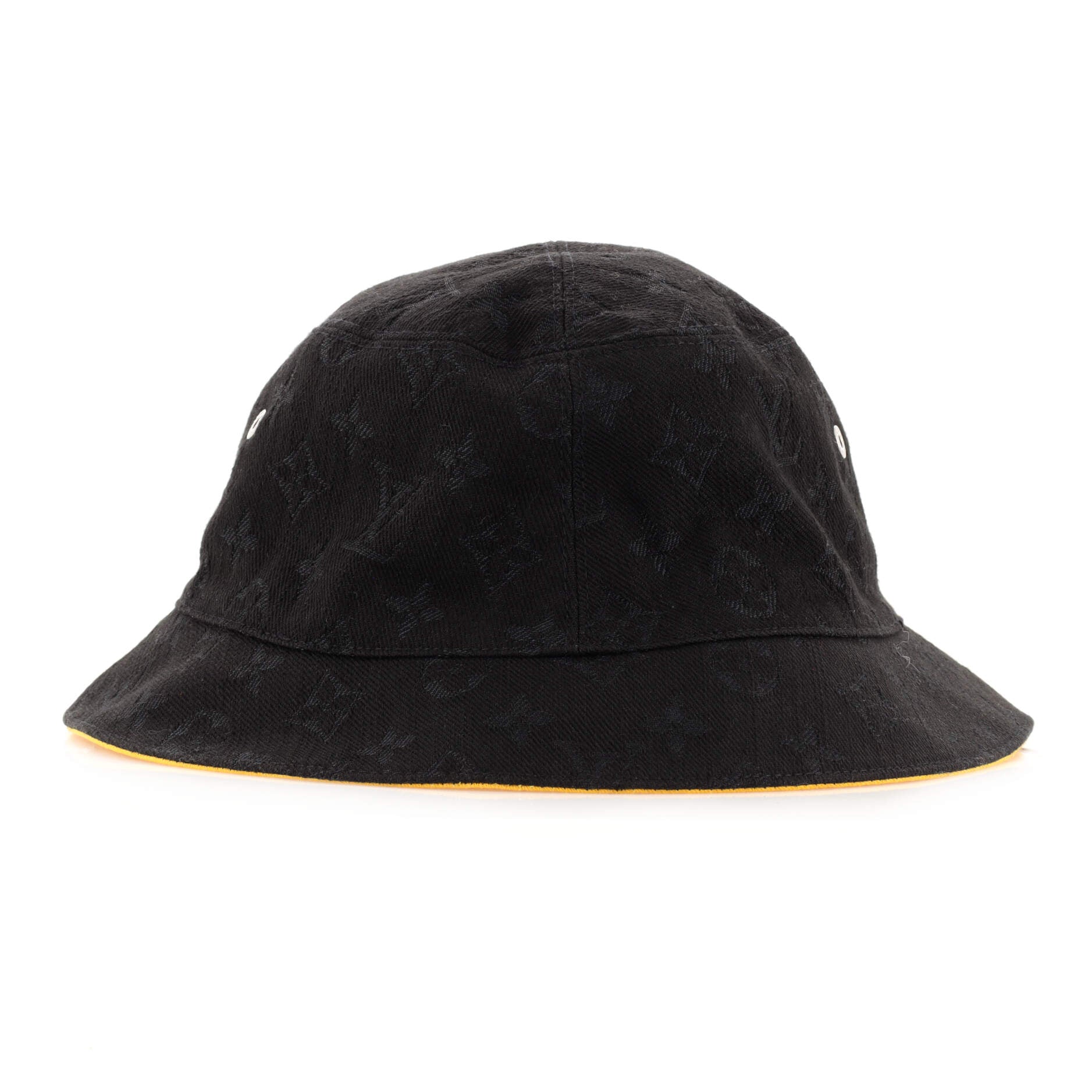 Essential Reversible Bucket Hat Monogram Denim Medium