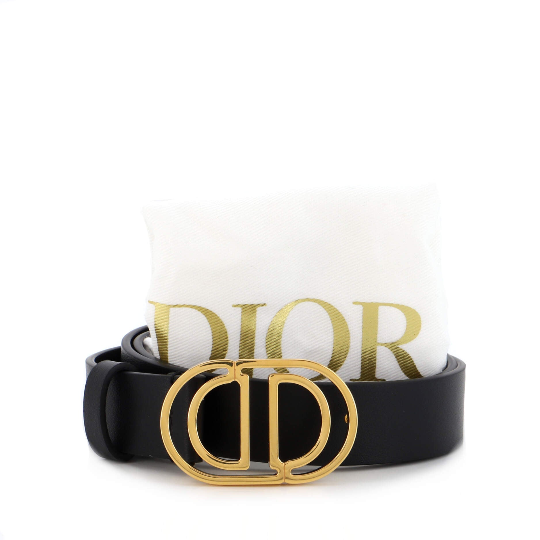 30 Montaigne Cut-Out Belt Leather Thin 65