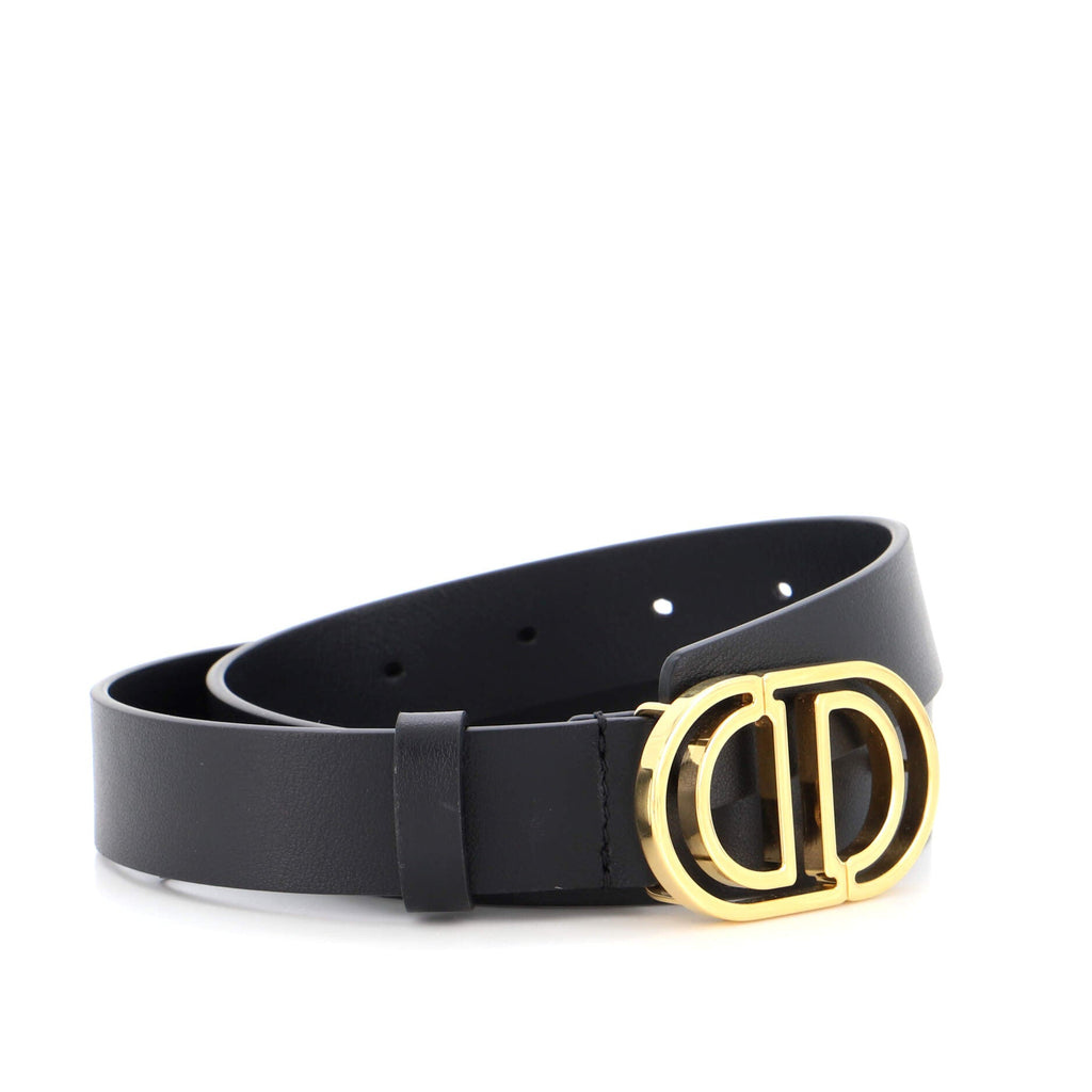 30 Montaigne Cut-Out Belt Leather Thin 65