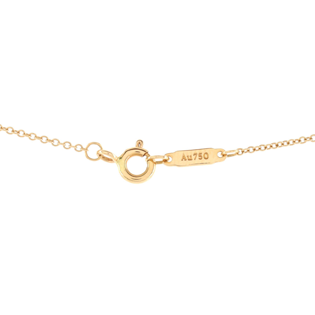 Sentimental Heart 3 Diamond Pendant Necklace 18K Rose Gold with Diamonds
