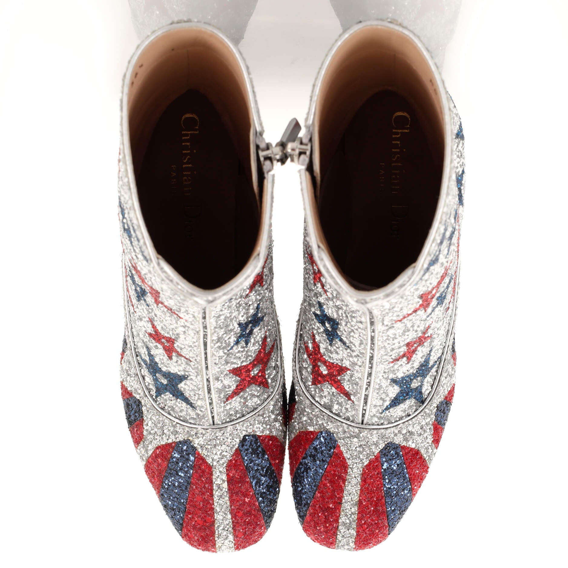 Women's D-Circus Ankle Boots Glitter Leather