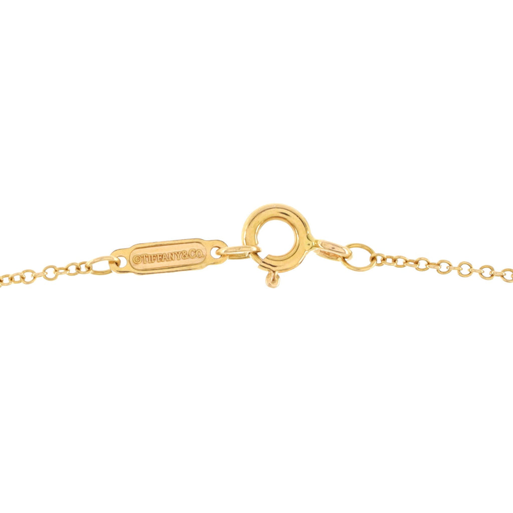 Heart Lock Pendant Necklace 18K Yellow Gold