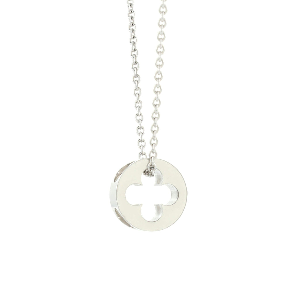 Empreinte Pendant Necklace 18K White Gold