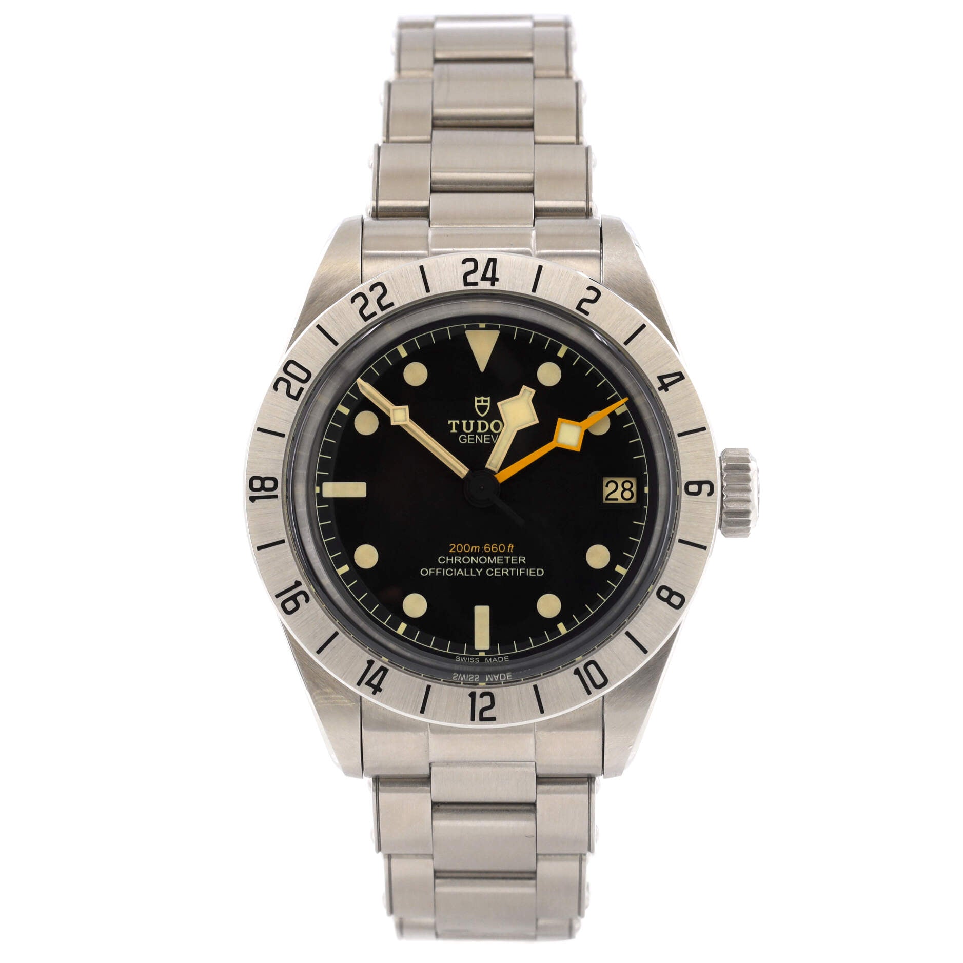 Heritage Black Bay Pro Automatic Watch Stainless Steel 39