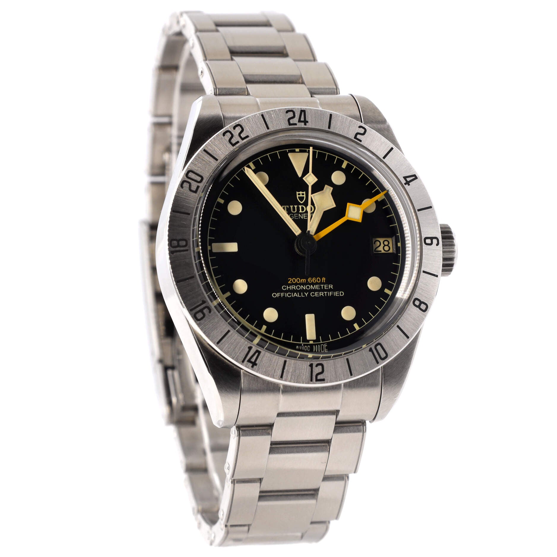 Heritage Black Bay Pro Automatic Watch Stainless Steel 39