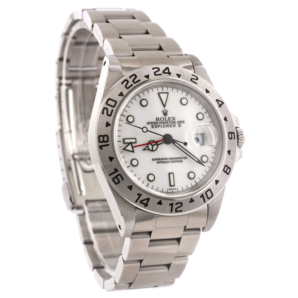 Oyster Perpetual Explorer II Automatic Watch Stainless Steel 40