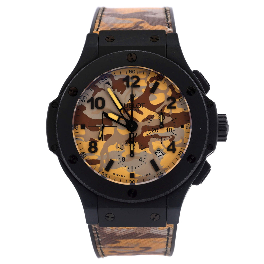 Big Bang Commando Desert Chronograph Automatic Watch Ceramic and Titanium with Rubber 44