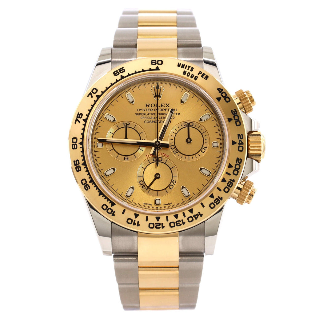 Oyster Perpetual Cosmograph Daytona Automatic Watch Stainless Steel and Yellow Gold 40