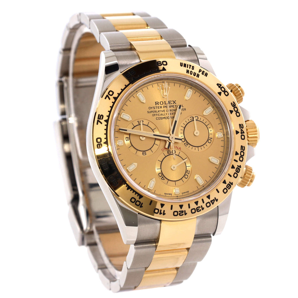 Oyster Perpetual Cosmograph Daytona Automatic Watch Stainless Steel and Yellow Gold 40