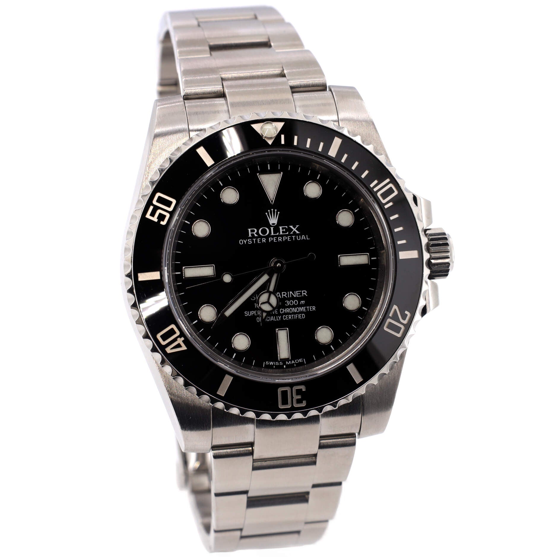 Oyster Perpetual Submariner Automatic Watch Stainless Steel and Cerachrom 40