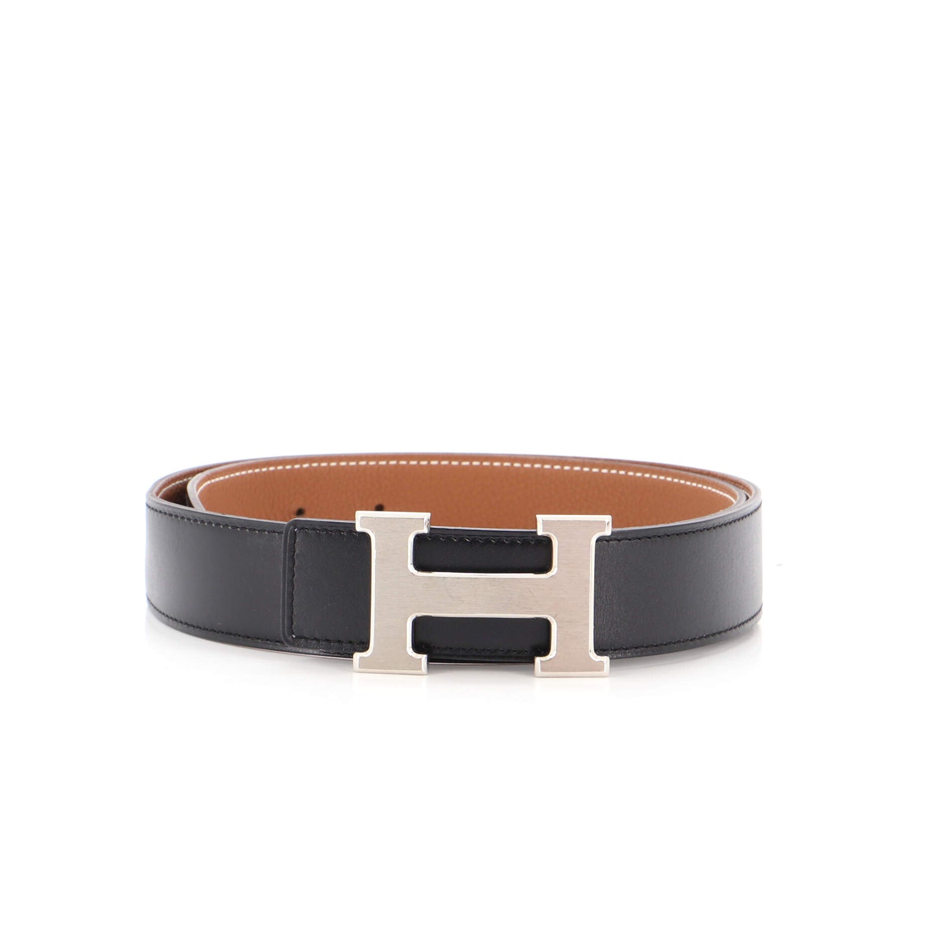Constance Reversible Belt Leather Medium 80