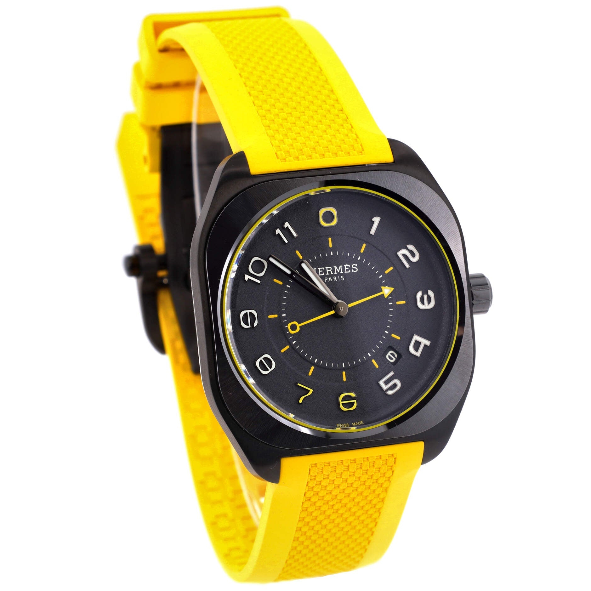 H08 Limited Edition Madison Automatic Watch Titanium and Ceramic with Rubber 39