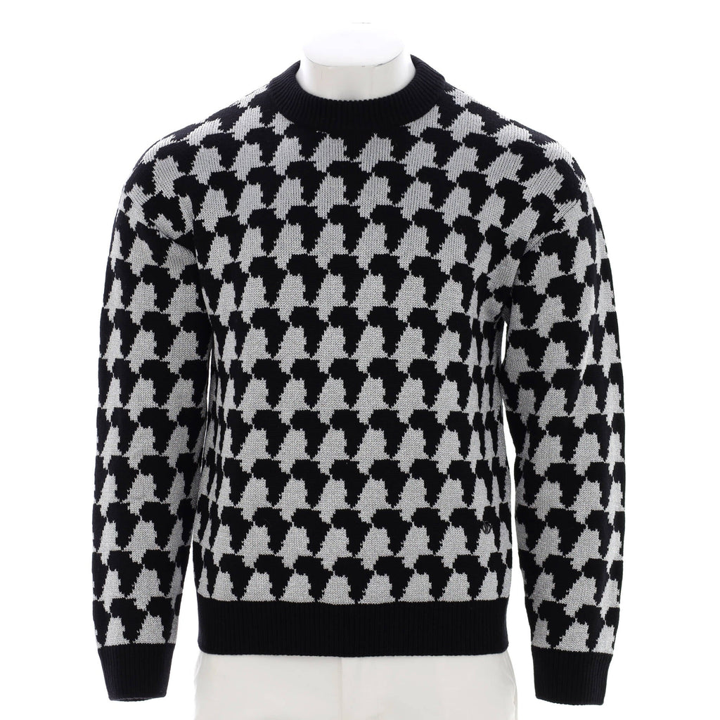 Men's Africa Crewneck Sweater Wool Blend