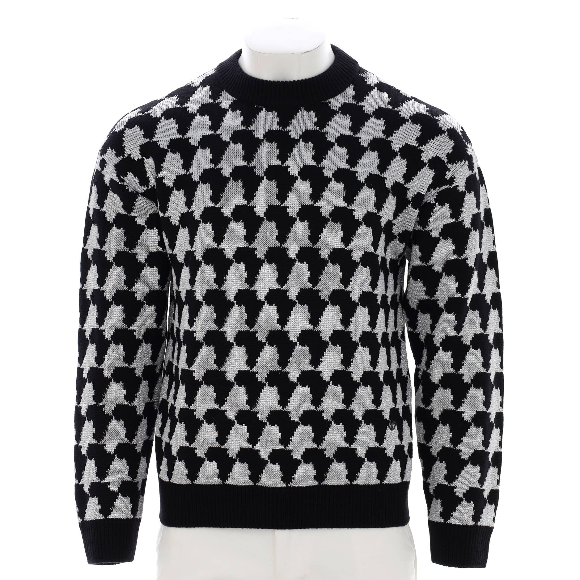 Men's Africa Crewneck Sweater Wool Blend