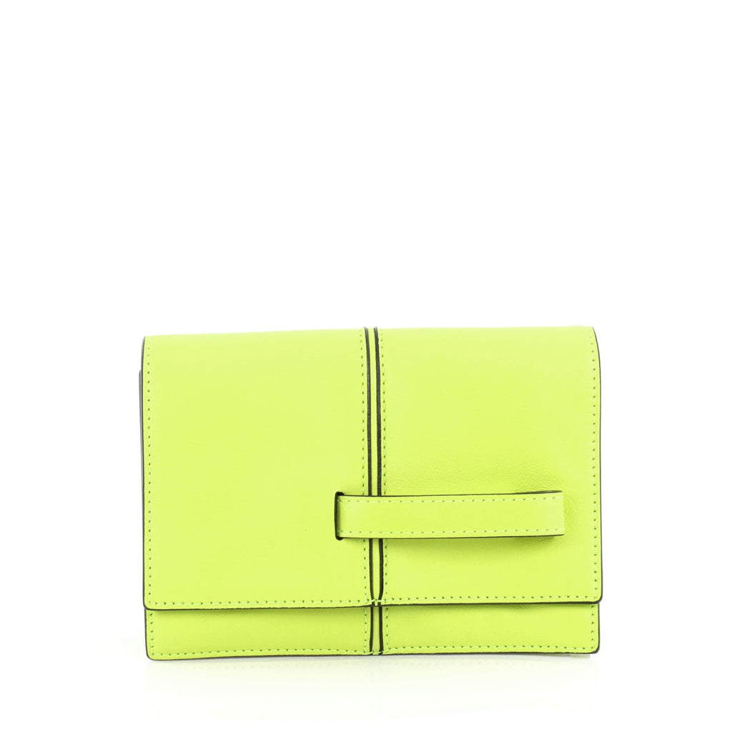 My Own Code Clutch Leather