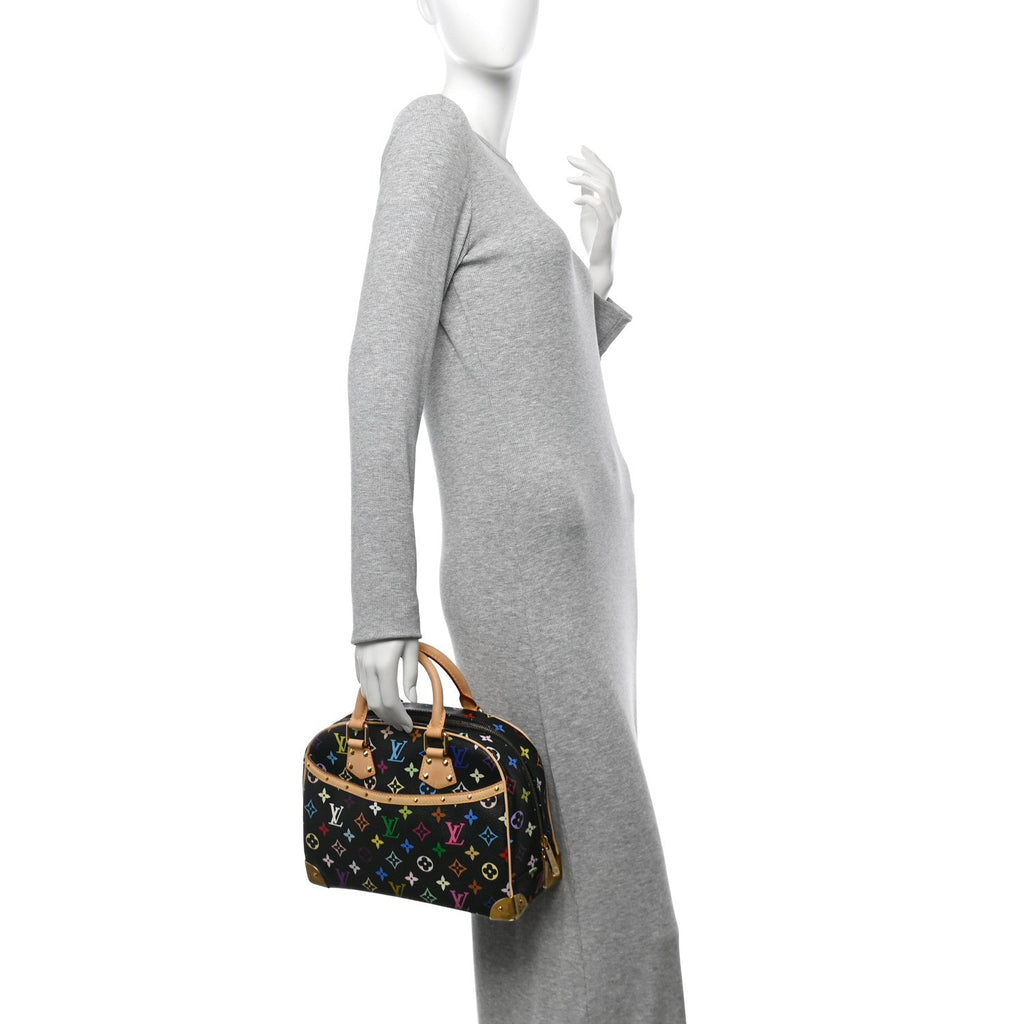 Monogram Multicolor Trouville Black