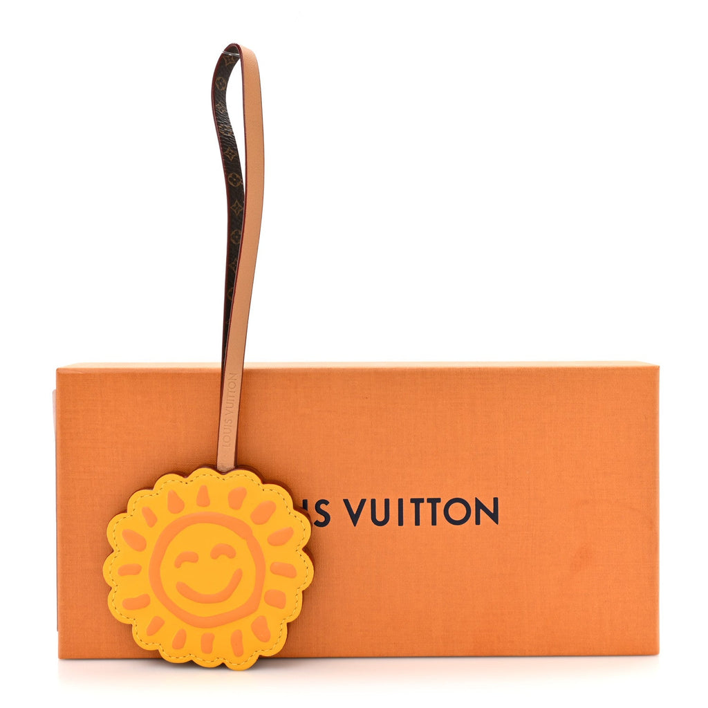 Monogram LV Sun Bag Charm Yellow