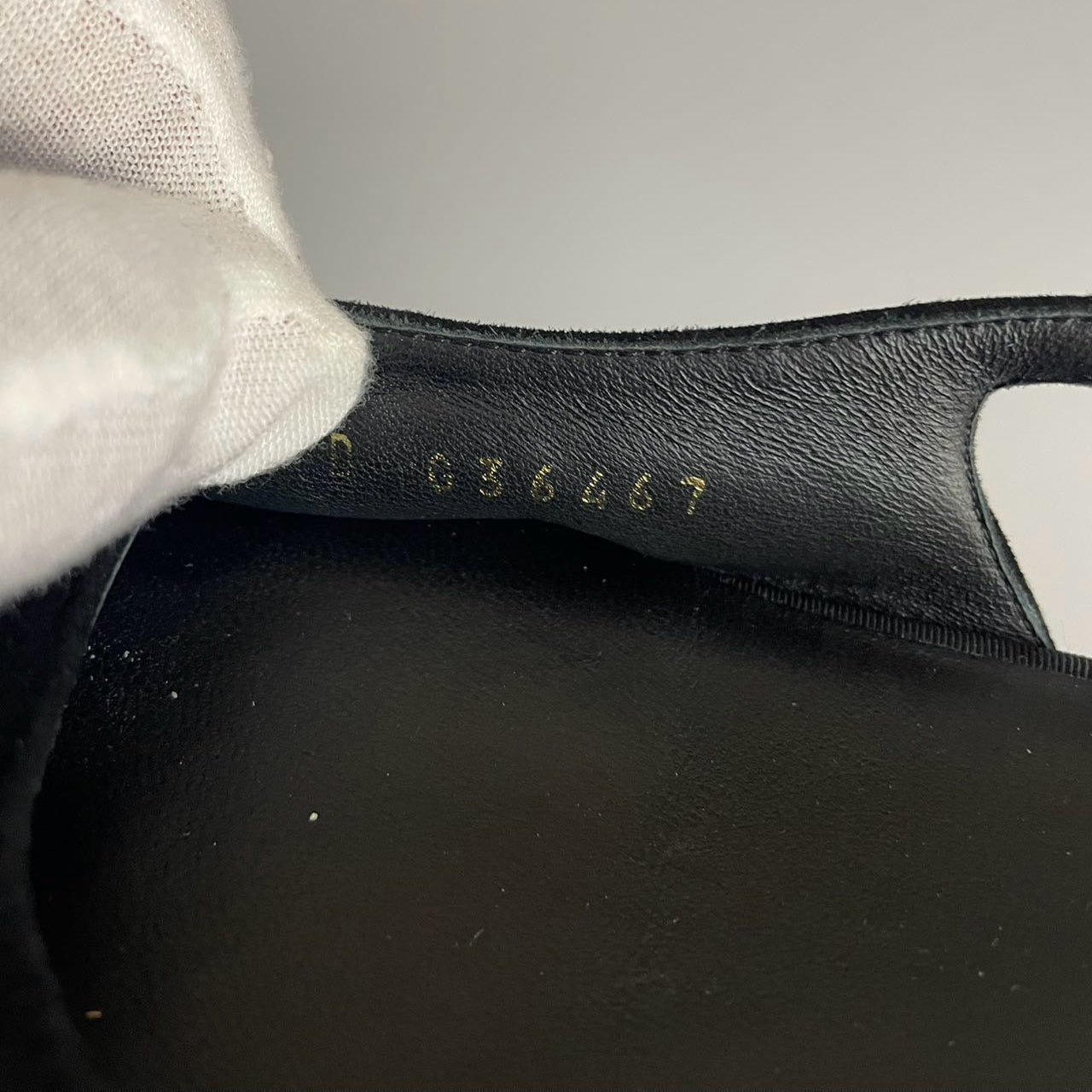 Chanel Slingback Satin Pearl Flats Black Size 37.5