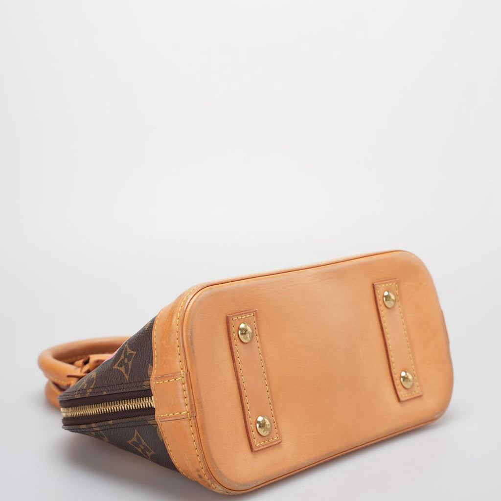 Louis Vuitton Monogram World Tour Alma BB Satchel Bag