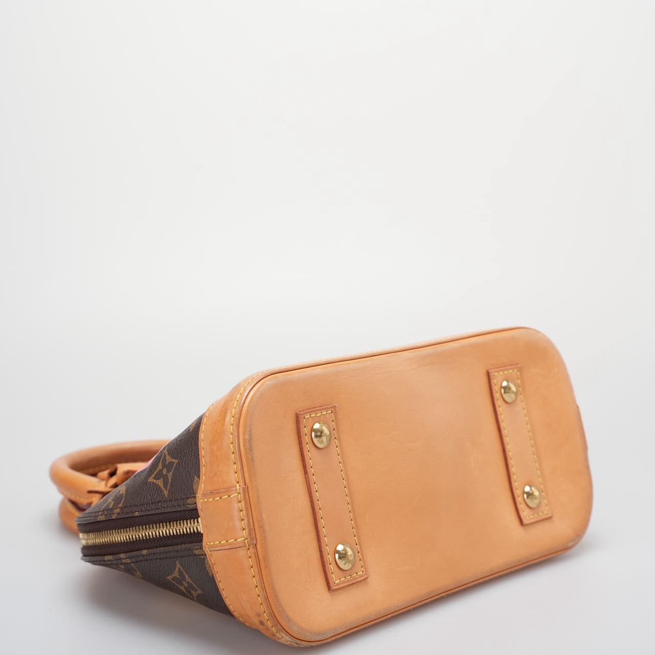 Louis Vuitton Monogram World Tour Alma BB Satchel Bag