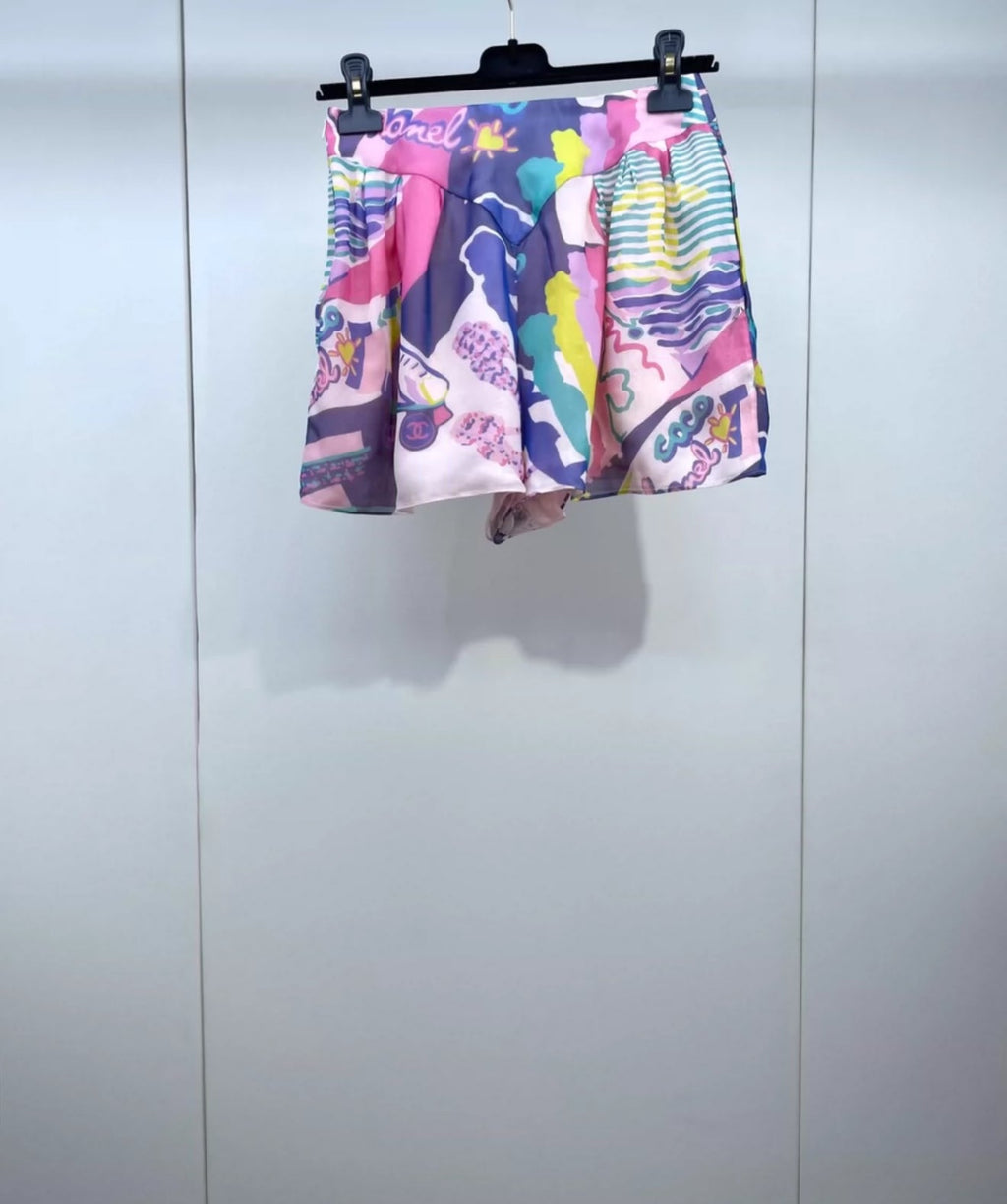 Chanel 24C Multicolor silk short