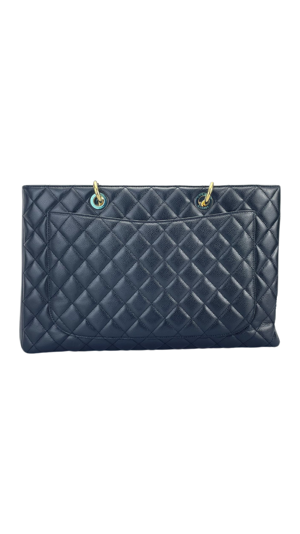 Chanel Black Shopping Tote Bag Caviar Leather Extra Large