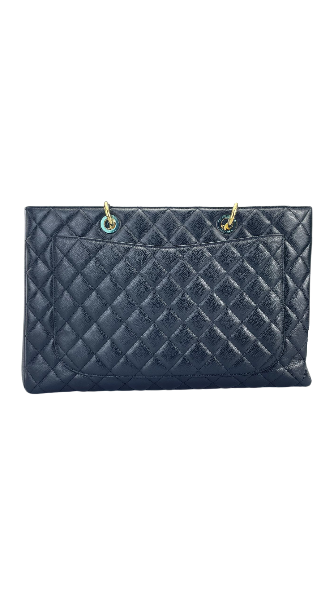 Chanel Black Shopping Tote Bag Caviar Leather Extra Large