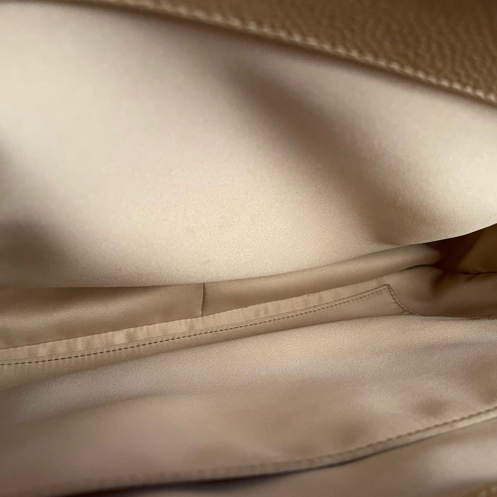 Chanel Beige Grand Shopping Tote Beige GST Bag in Caviar Leather with Gold Hardware