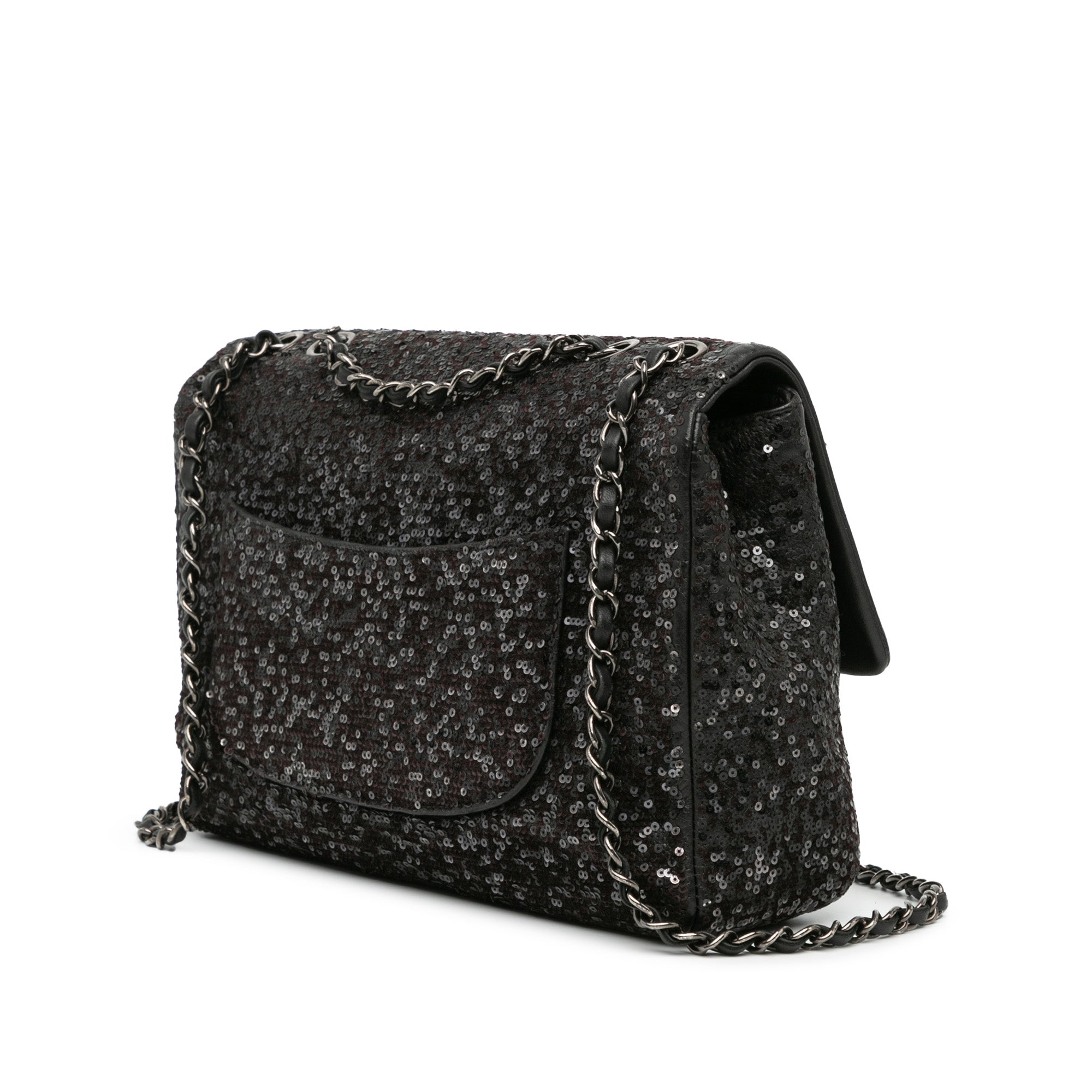 Moonlight On The Water Flap Bag Sequins Jumbo