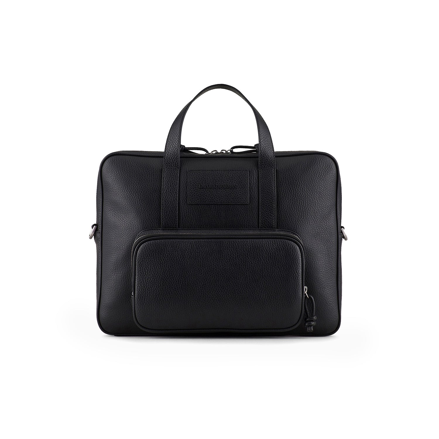 Business Bag In Tumbled Leather