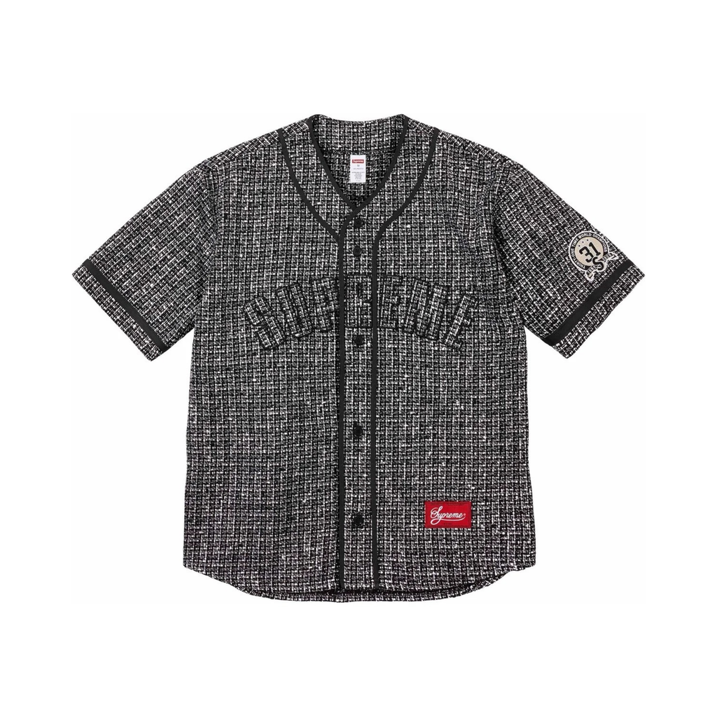 Supreme Boucle Baseball Jersey - Men's M
