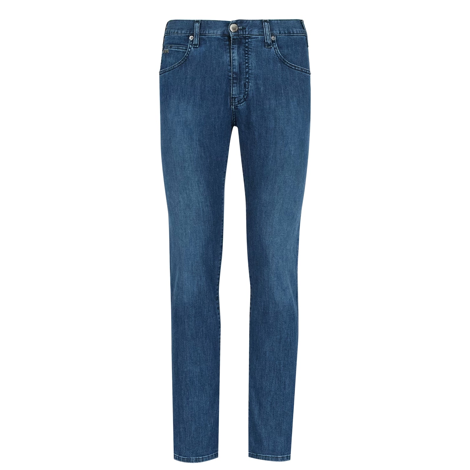 J45 Regular-Fit, Worn-Wash 8 Oz Denim Jeans