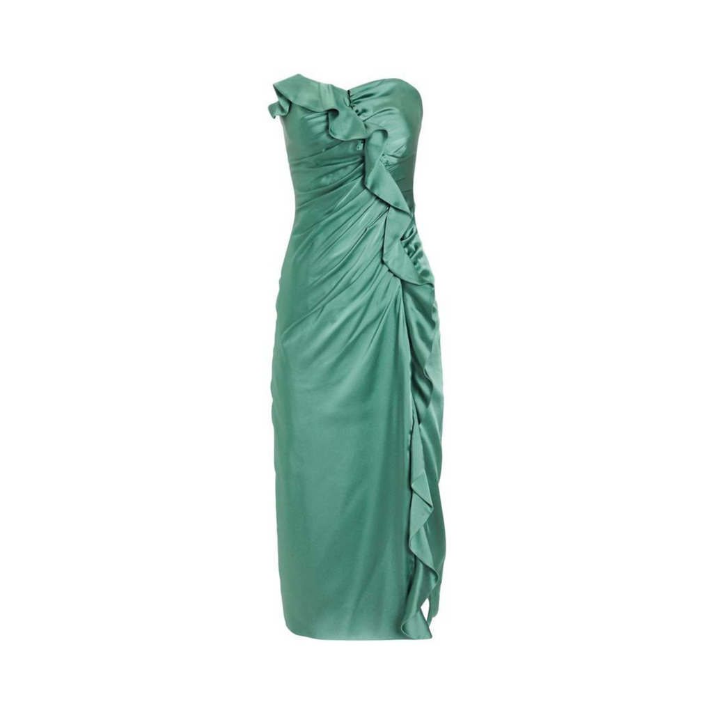 Jonathan Simkhai Ruffled Dress - Women's 4