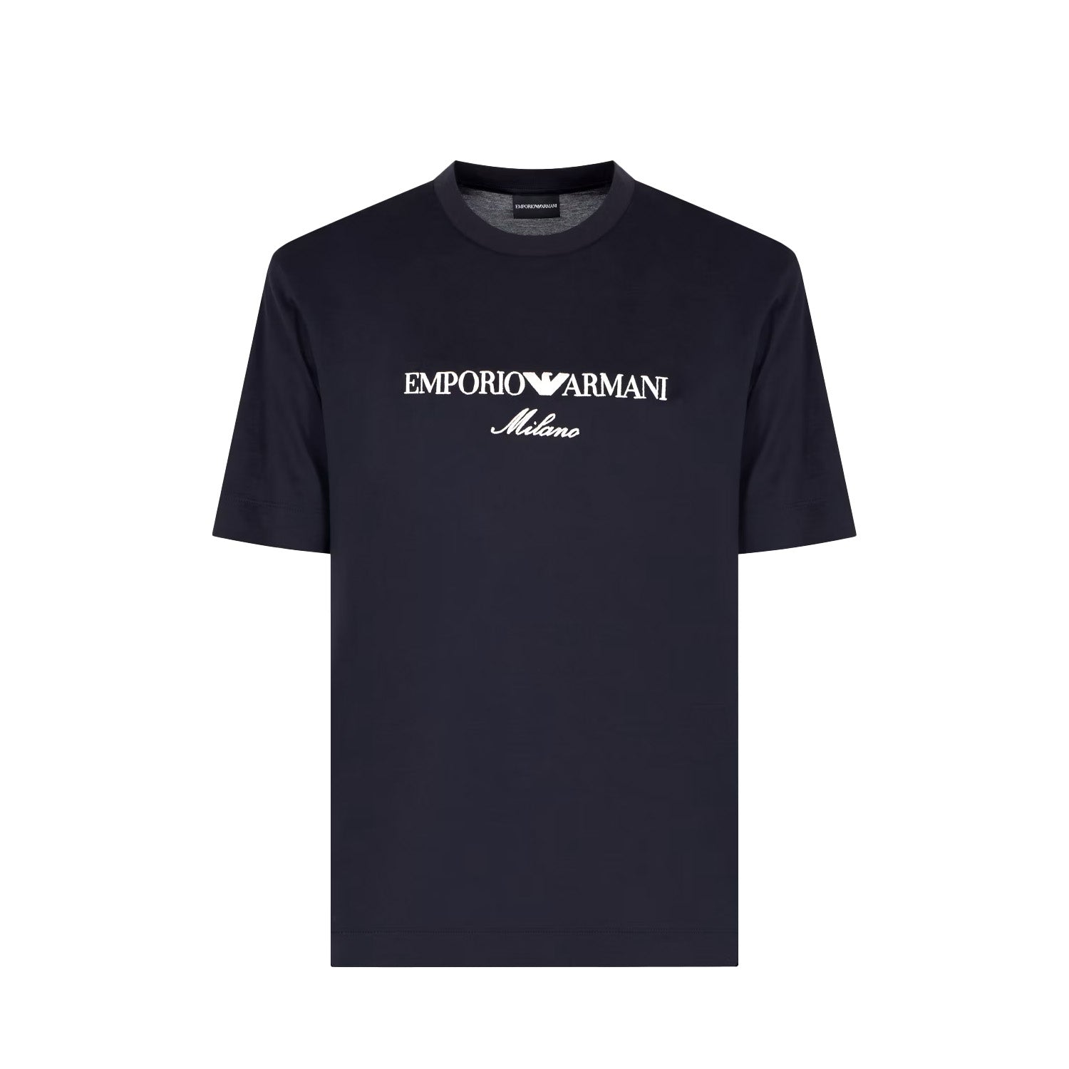 Jersey-Lyocell Blend T-Shirt With Asv Logo Embroidery