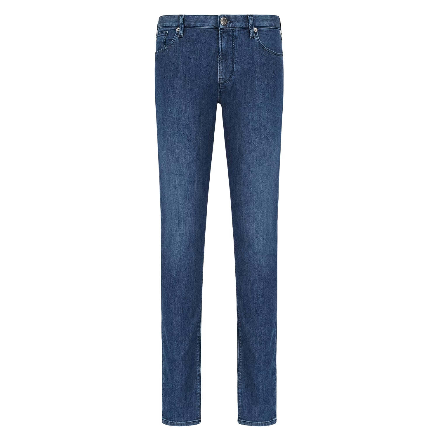J06 Worn-Effect Wash, Slim-Fit, 8 Oz Denim Jeans