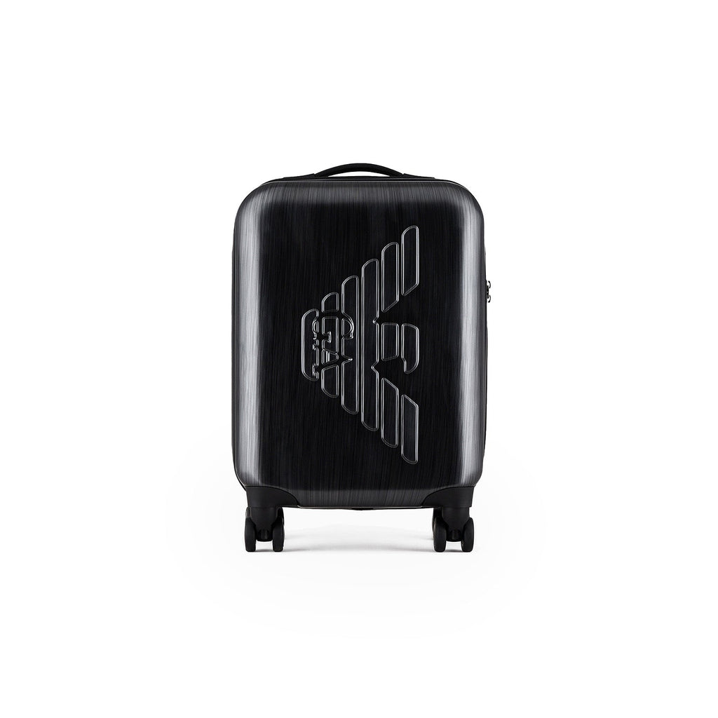 Abs Carry-On Bag With Oversized, Embossed Eagle