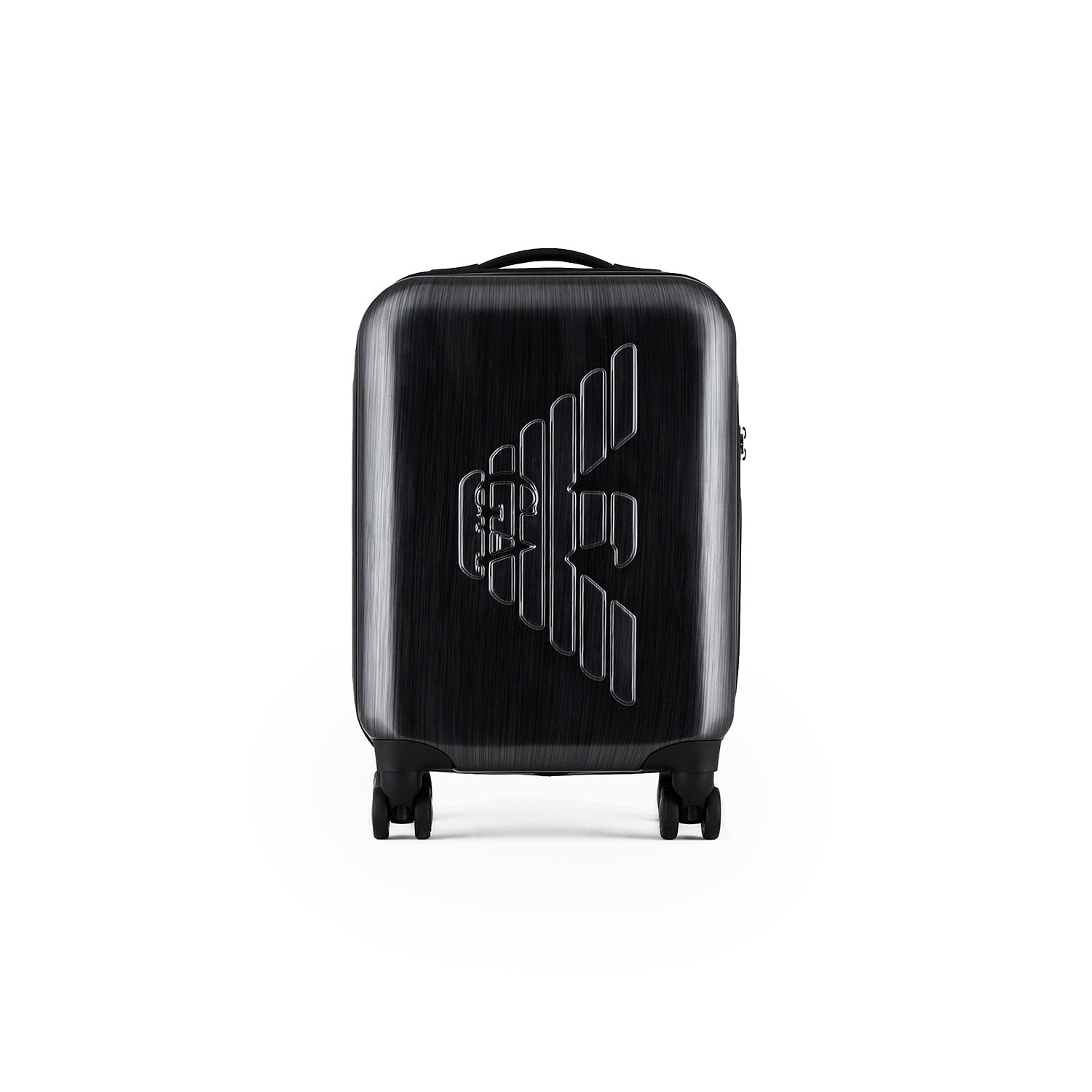 Abs Carry-On Bag With Oversized, Embossed Eagle