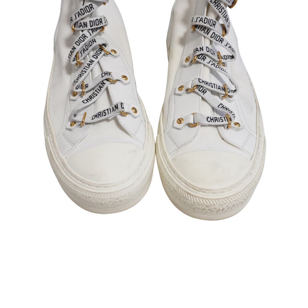 Christian Dior 'Walk N Dior' Hightop Sock Sneakers - Women's 38.5