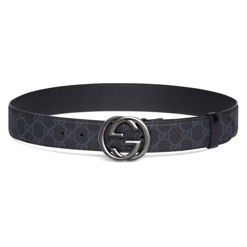 Gg Belt With Interlocking G Buckle