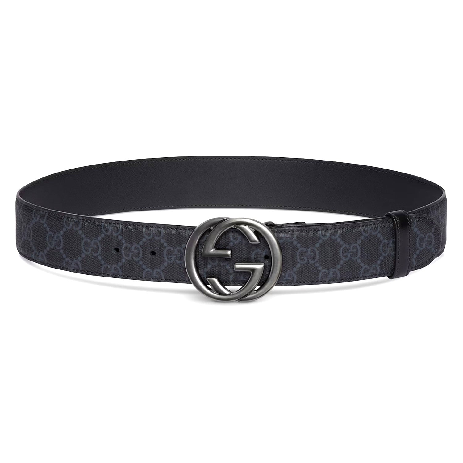 Gg Belt With Interlocking G Buckle