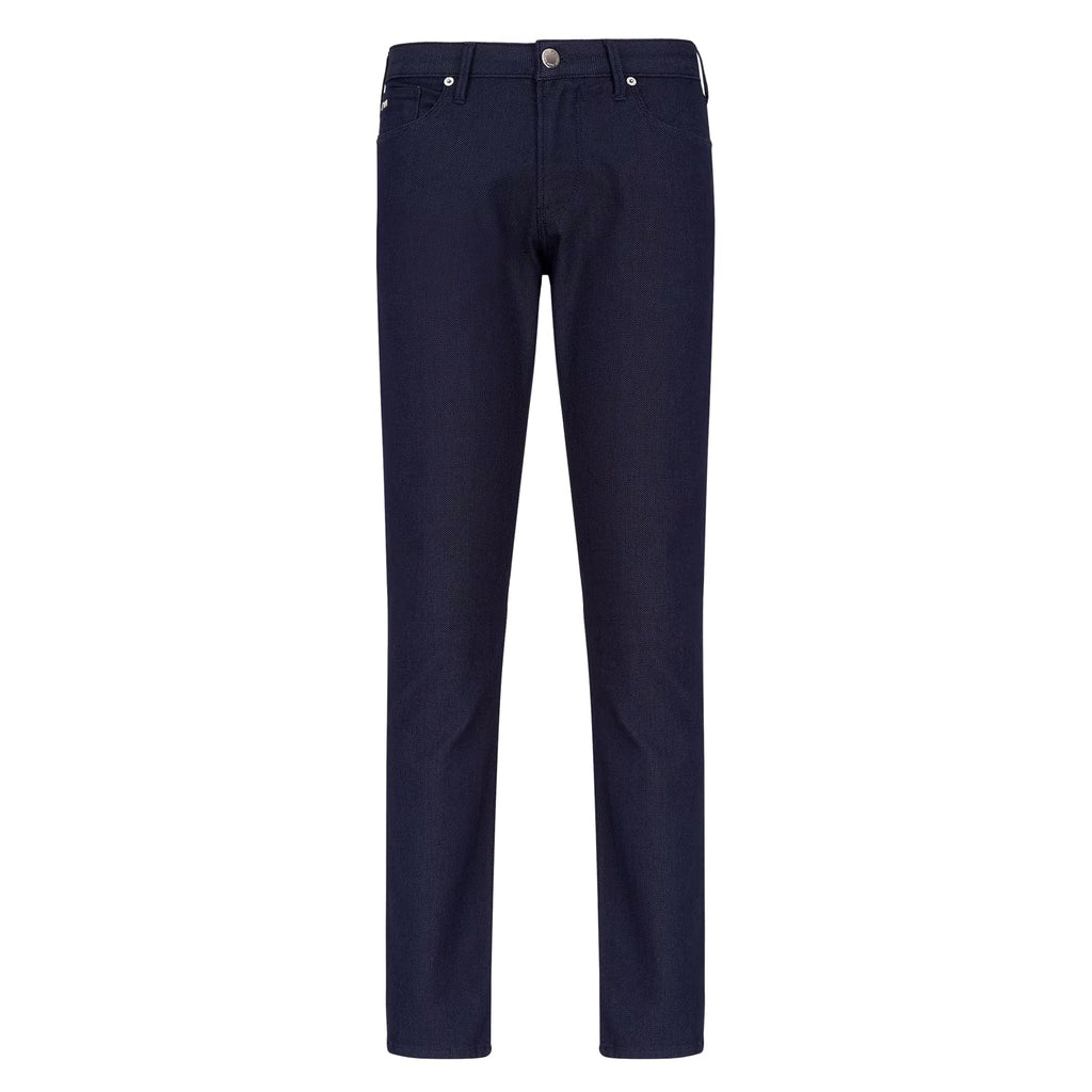 J06 Slim-Fit, Cotton-Blend Trousers With Micro-Armure Polka Dots