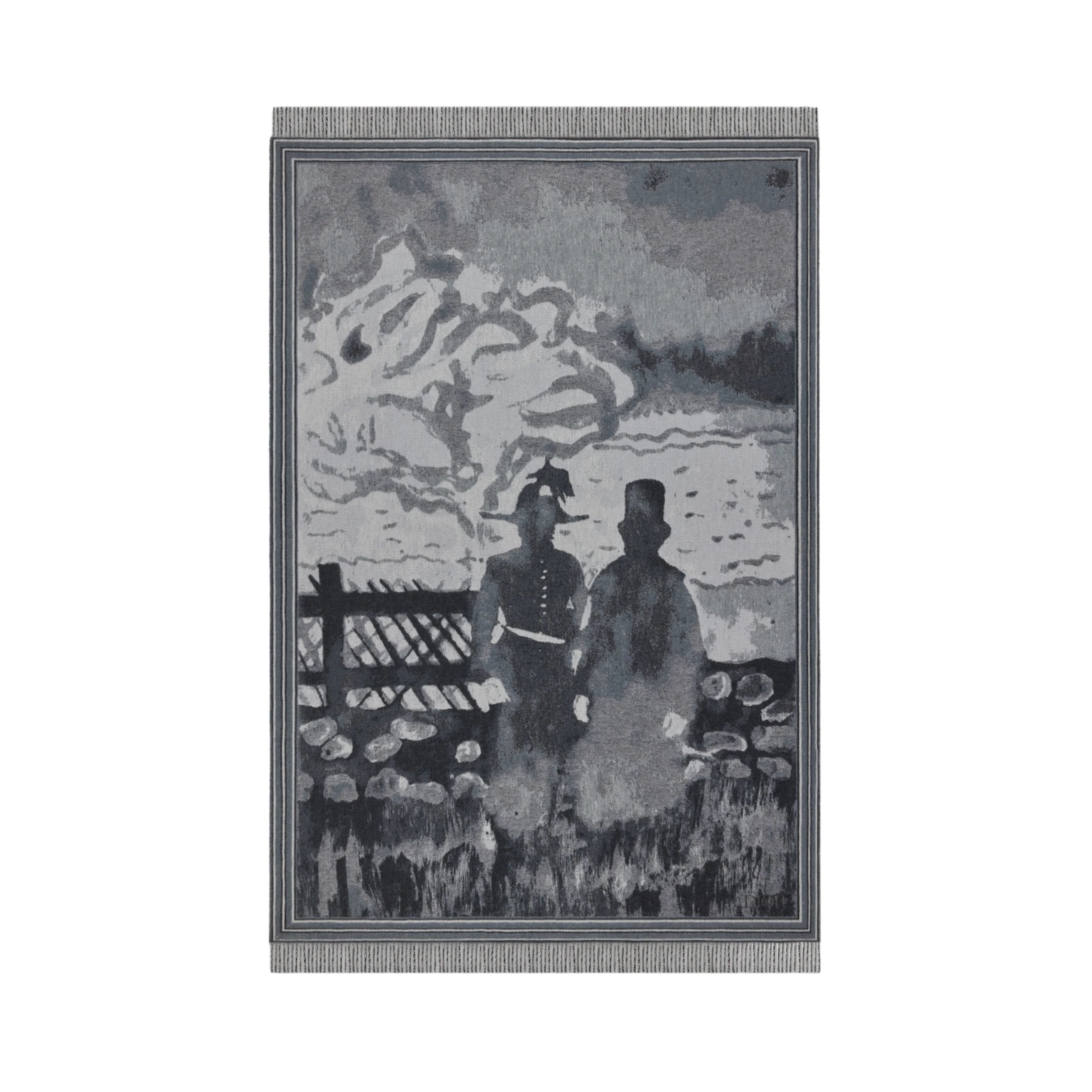 Christian Dior x Peter Doig Blanket Scarf